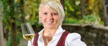 Weinhoheit Franziska am Wort